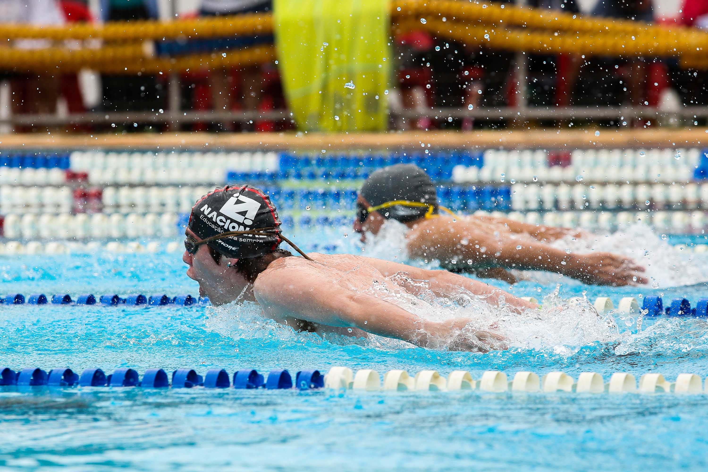 Natação - etapa estadual JEMG 2018. foto: Tiago Ciccarini